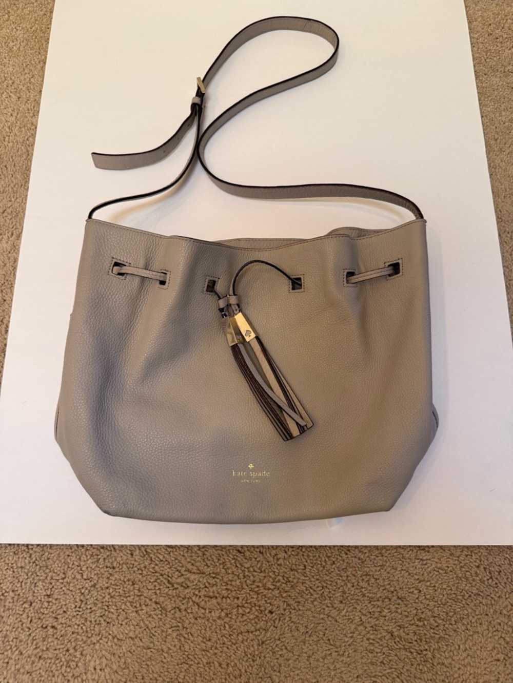 kate spade Grey Street Cooper Drawstring Bucket bag